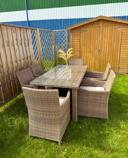 Aiamööbli komplekt POSITANO, beež - Image 12