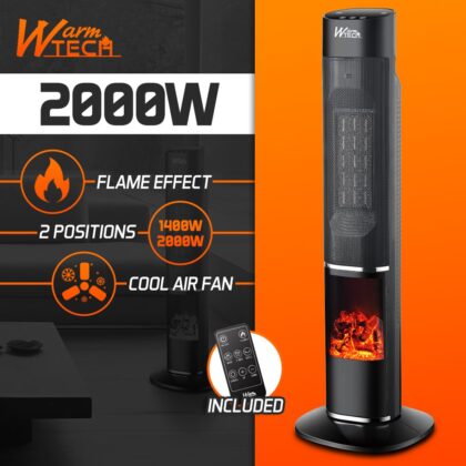 Keraamiline soojapuhur-kamin, 2000 W - Image 3