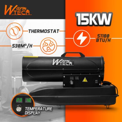 Soojapuhur diislitoitega, 15 kW - Image 3