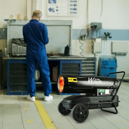 Diisel soojapuhur ratastega, 50 kW - Image 5