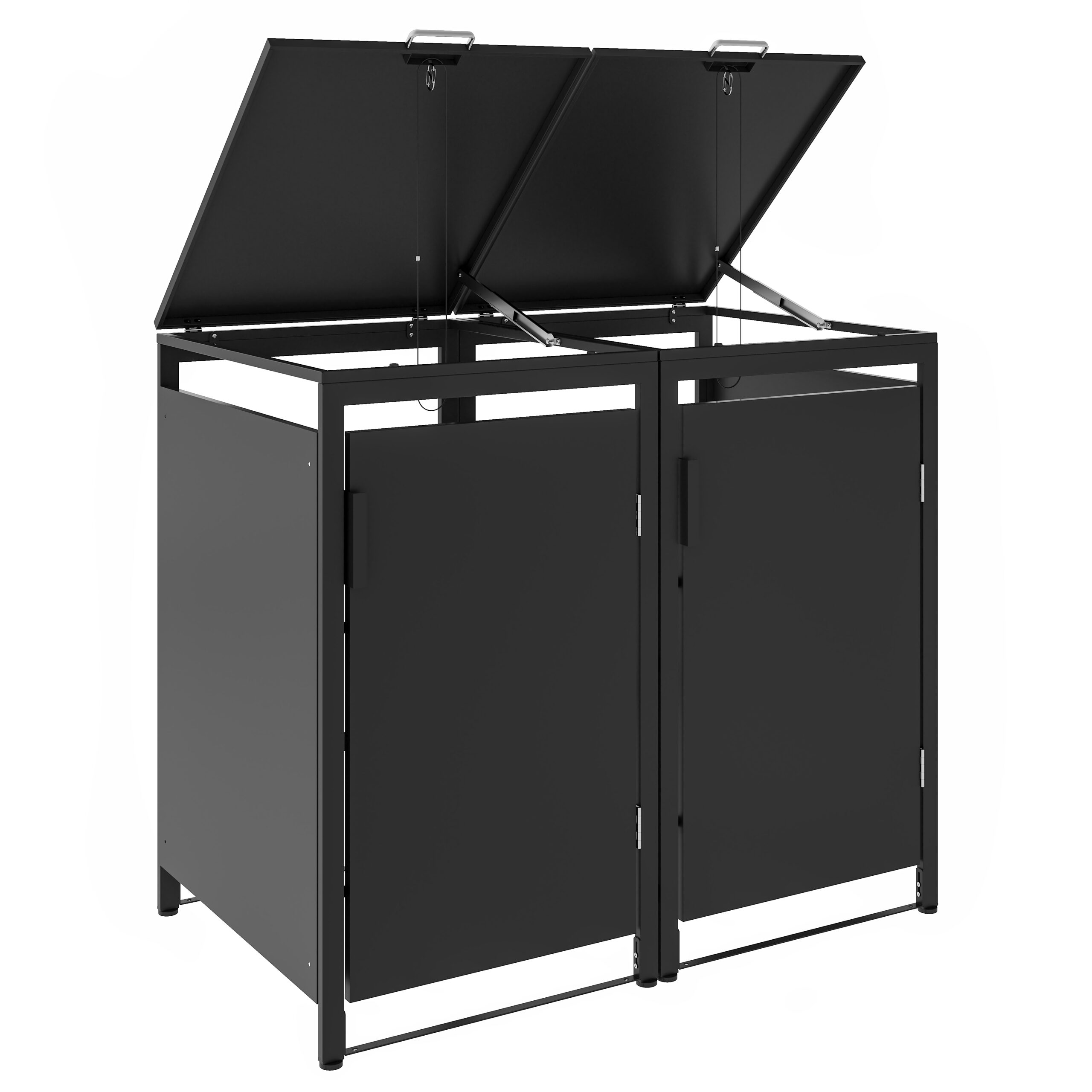 Metallist prügikastide kuur Metallist prügikastide kuur, kahekohaline, MBB01-2A, antratsiit