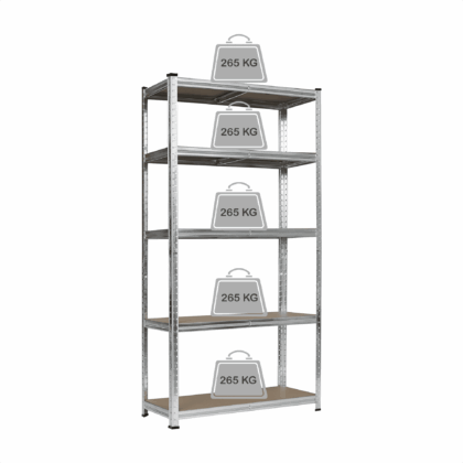 Sandėliavimo lentyna - stelažas 180x90x45 cm, 265 kg