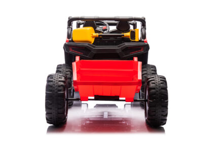 Laste elektriline bagi järelkäruga, punane - Image 6