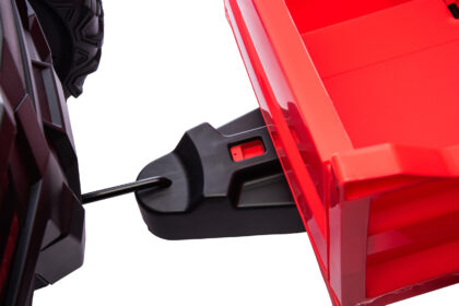 Laste elektriline bagi järelkäruga, punane - Image 8