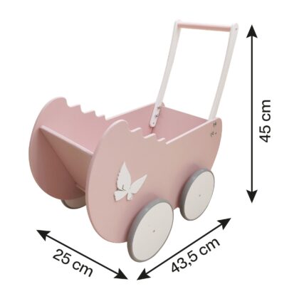 Puidust nukuvanker Liblikas