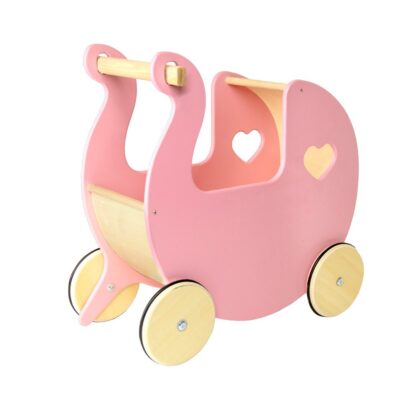 Puidust nukuvanker roosa