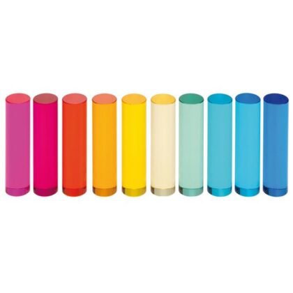 Akrüülis silindrid 10 x 2