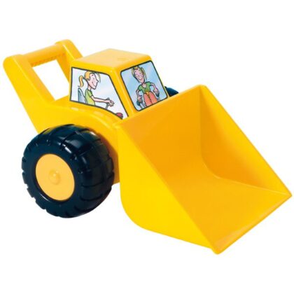 Ratastel liivakühvel-kallur