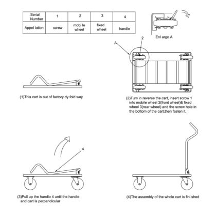 STANLEY PC512 Kaubakäru 350 kg