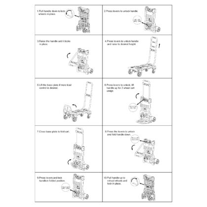 Kaubakäru Stanley SXWTD-FT585, 137 kg - Image 9