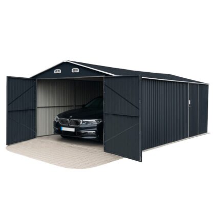 Metallist garaaž koos panipaigaga, 15 m2