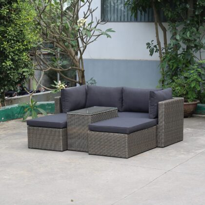 aiamööbli komplekt como, hall