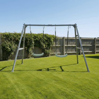 Metallist kiigeraam, Double Swing, antratsiit - Image 3