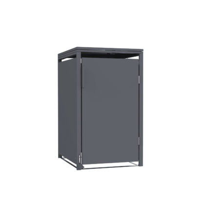 Metallist prügikasti kuur, pedaaliga, antratsiit