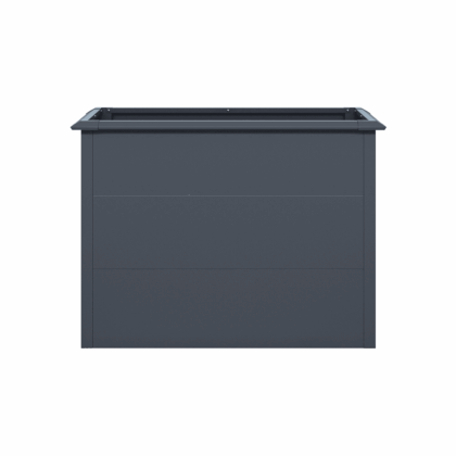 metallist lillekast, 100 x 50 x 77 cm, antratsiit